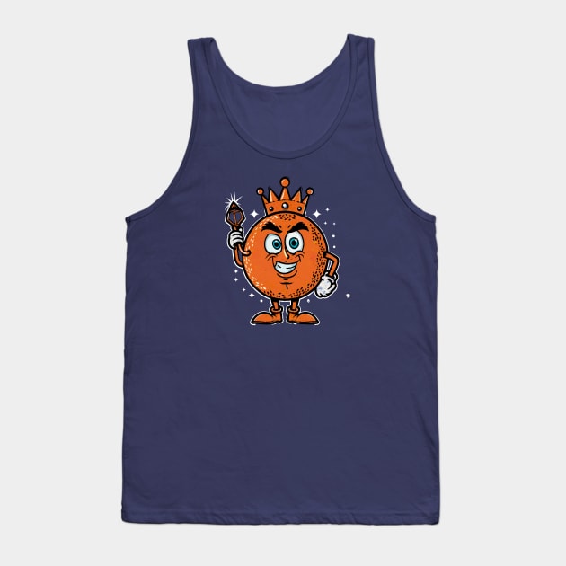 The Orange King | King of Orange Tank Top by japonesvoador